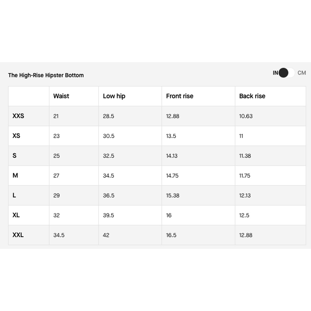 Everlane Womens The High-Rise Hipster Bikini Bottom XL Swimwear Black NWT - Picture 8 of 8